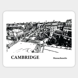 Cambridge Massachusetts Sticker